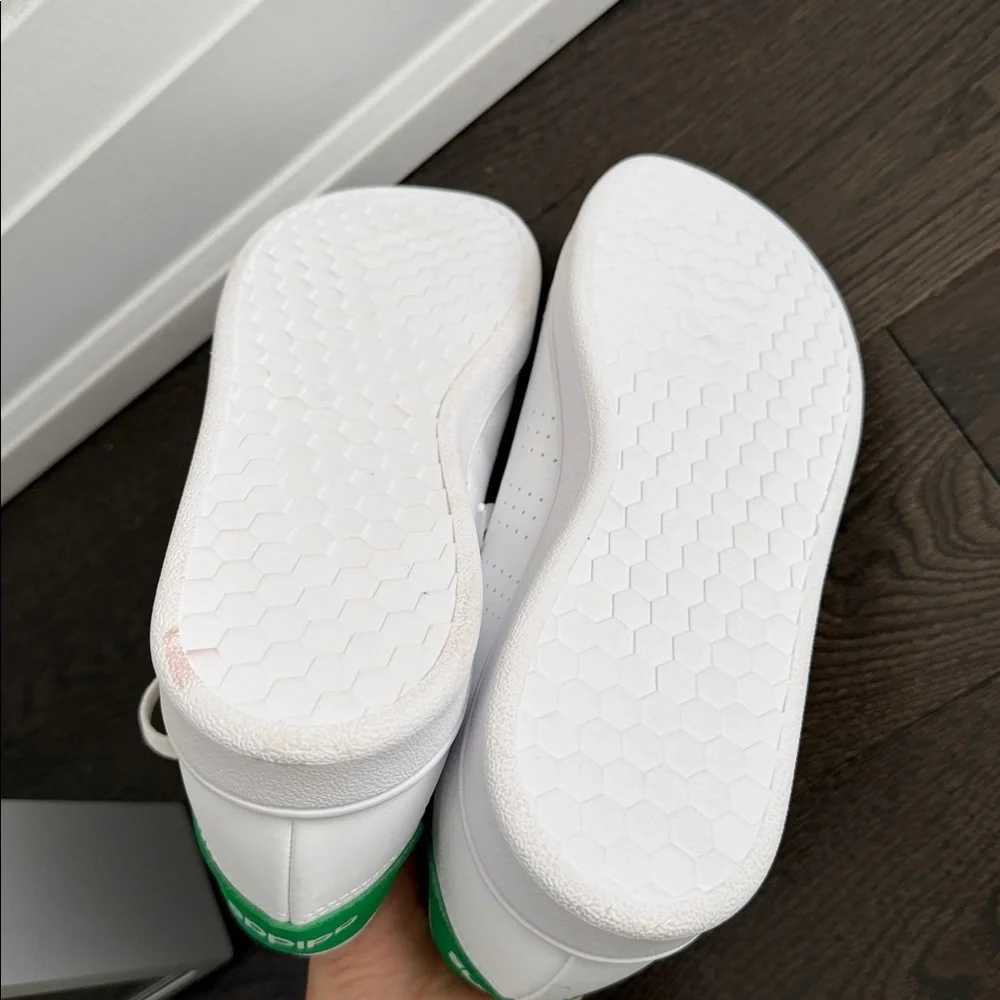 Adidas advantage base white sneakers size 4 - Picture 4 of 5